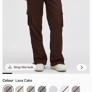 Women’s Brown Cargo Pants